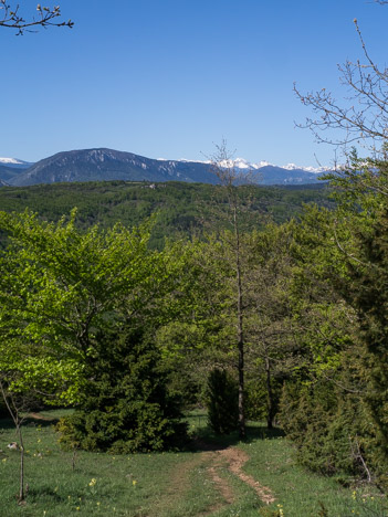 Descente sur la Bergerie de Malquier