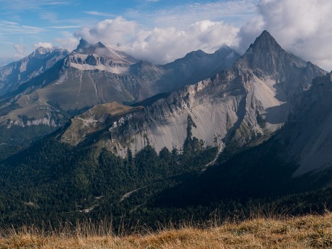 Le Grand Ferrand et la Tête de Vachère