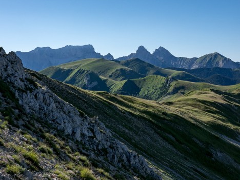 Tête de Vachère, Roc et Tête de Garnesier