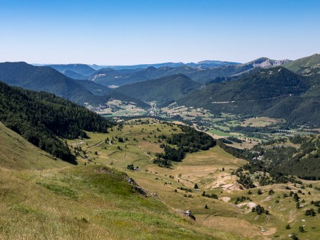 Paysage de Lus-la-Croix-Haute