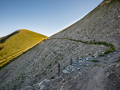 Sentier fortifié du Col de l'Aiguille