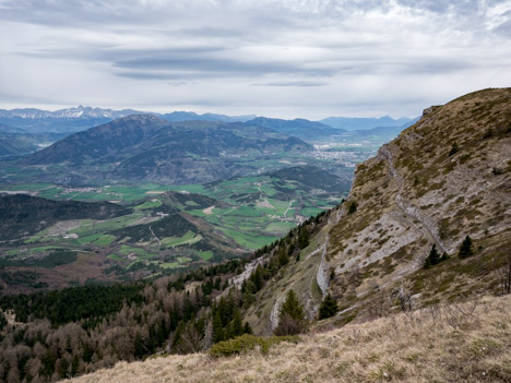 Les barres du versant Ouest