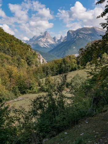 Entrée des Gorges de Toussière