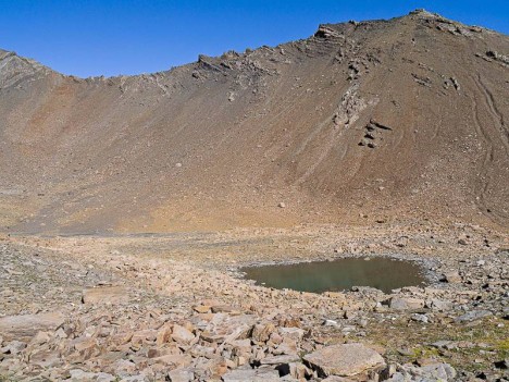 Sous la Crête de Jacques et la Pointe d'Argentières