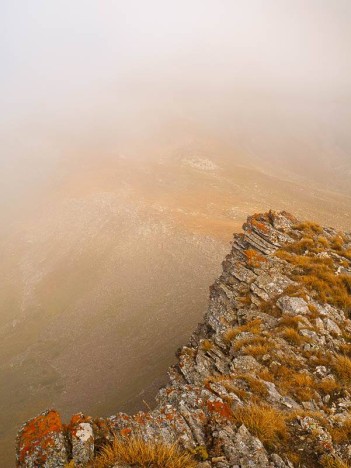 Brouillard sur la Crête de Côte-Plaine