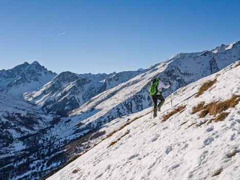 Sous les chalets de la Fourche