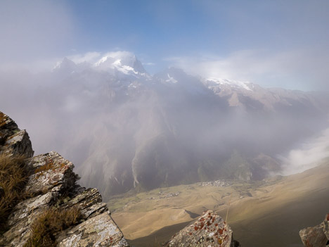 La Meije depuis la Crête de Côte Plaine