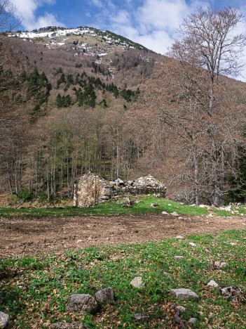 Le Pic d'Ourtiset, versant Nord