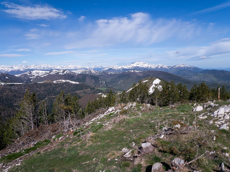 Les Pyrénées, le Pic de Soularac