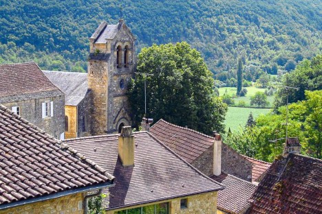 L'église de Castelnaud