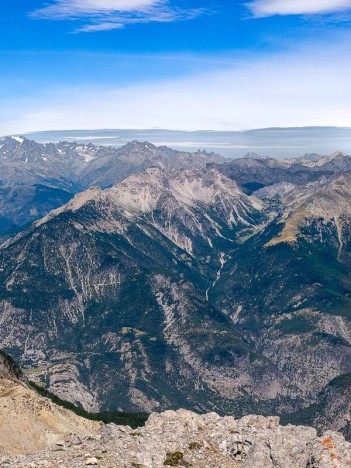 Paysage Nord du Pic d'Escreins
