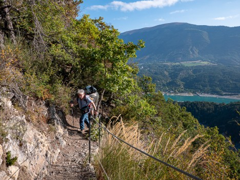 Le sentier du Pas du Berlioz, sept. 2019