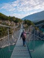 La Passerelle himalayenne sur l'Ebron, sept. 2019