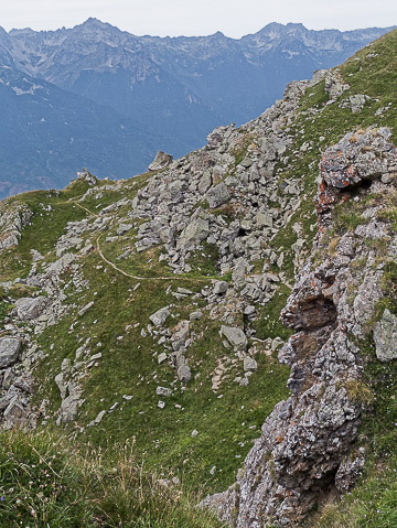 Descente du Coin Lognan