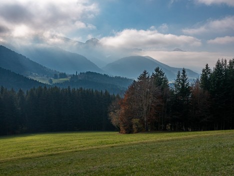 Le Pic Saint-Michel et les Allières, nov. 2021