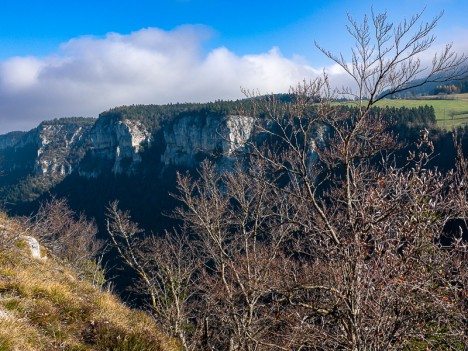 Les Falaises des Gorges du Furon, nov. 2021