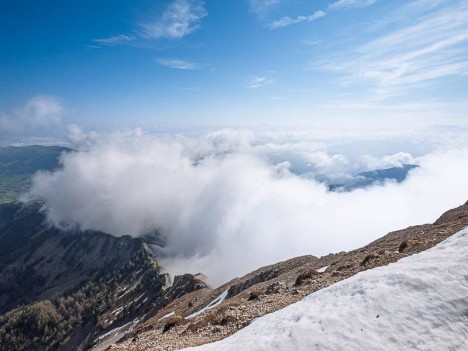 L'arête Nord-Est de l'Aiguillette
