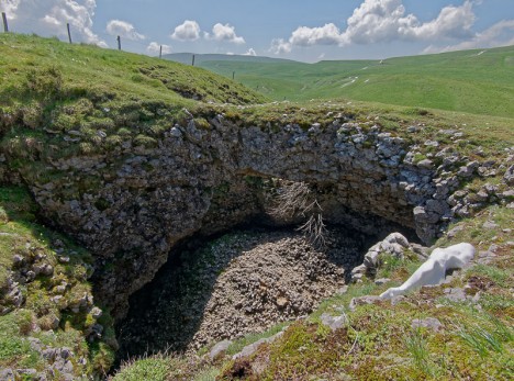 Arche du Scialet des Quatre Gorges