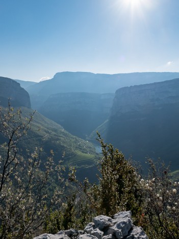 Bec de Chatelus : les Gorges de la Bourne