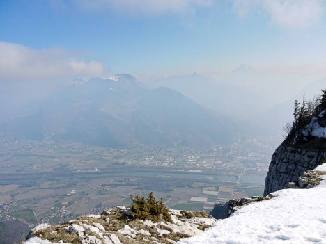 Le Massif de la Chartreuse depuis la Dent du Loup