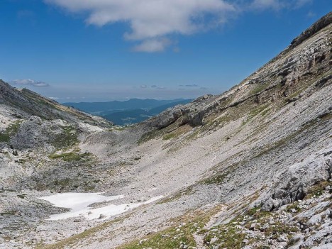 Amont de la combe du Pré de l'Achard
