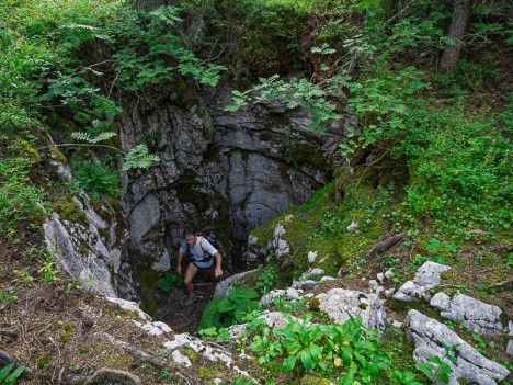 Scialet bleu, entrée 2 – S6 76