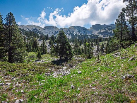 Les Rochers du Ranc Traversier et le Sommet de Malaval