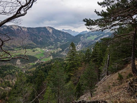 La Bâtie (hameau) sous le Grand Brisou