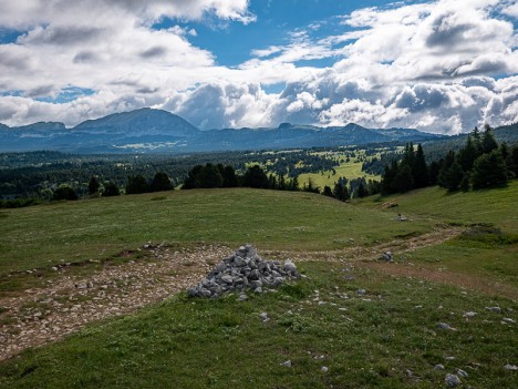 Paysage du Grand Veymont, juin 2021