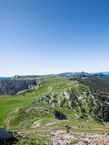 Le plateau de Peyre Rouge