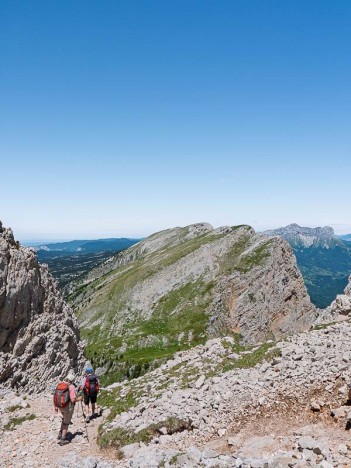 Le sommet de Pierre Blanche