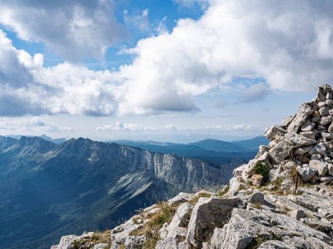 Enfilade de la barrière Est du Vercors