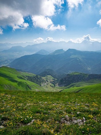 Paysage de Lus-la-Croix-Haute