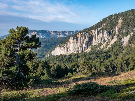 Escarpements du Pas du Pastel et du Pas des Ampes, sept. 2019