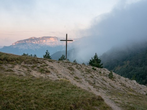 Lever de soleil sur la Montagne du Glandasse
