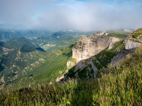 Les rochers de la Tour de l'Échelette, juin 2021