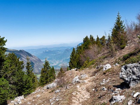 Par le sentier GR91