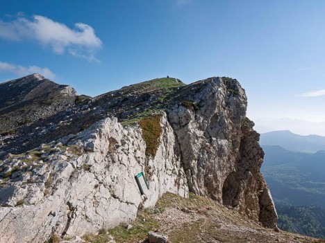 Pas de Berrièves, la crête de Rocheherbe