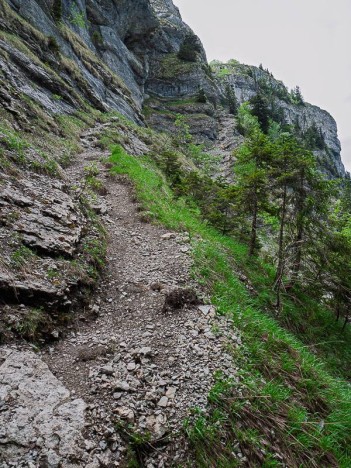 Le sentier du Pas de la Clé