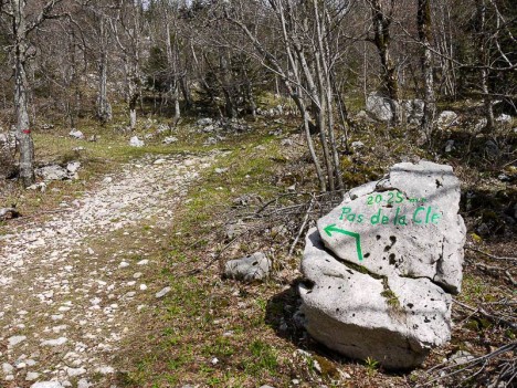 Indication du Pas de la Clé