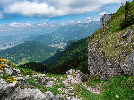 Le toboggan du Pas de la Clé