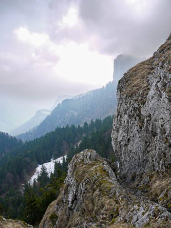 Le toboggan du Pas de la Clé