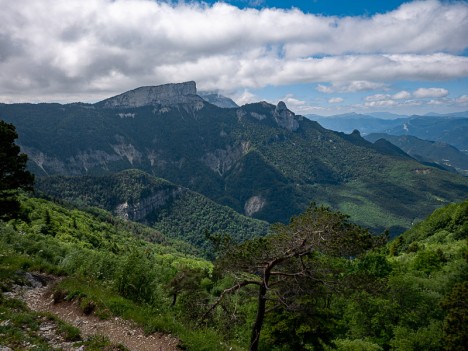 Les Rochers de Plautret et la Dent de Die, juin 2021