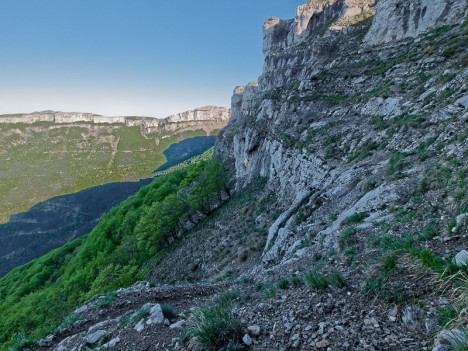 La vire du Pas Pascaud