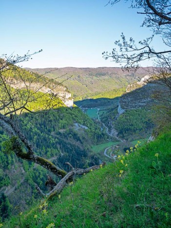 Aval des Gorges de la Bourne