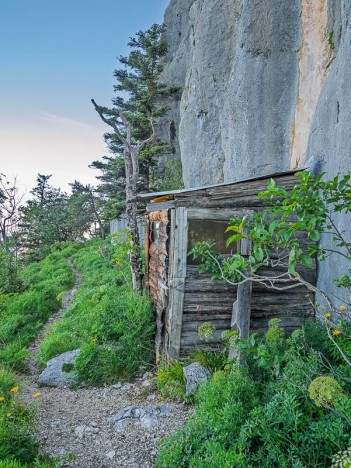 Cabane sur le sangle