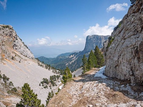 La voie romaine du Pas de la Selle