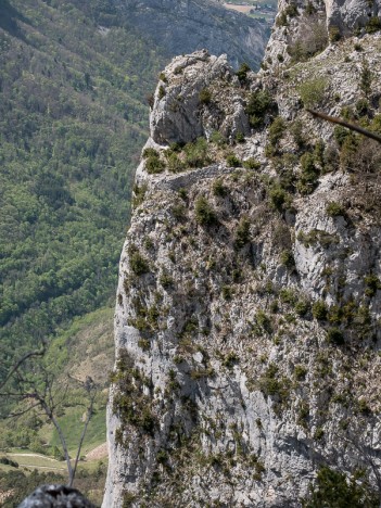 Muret de l'épaule de la Grande Cournouse