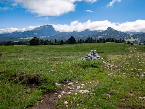 Le Grand Veymont et la barrière Est du Vercors, juin 2021