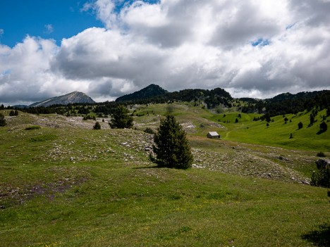 La cabane de Pré Peyret, juin 2021